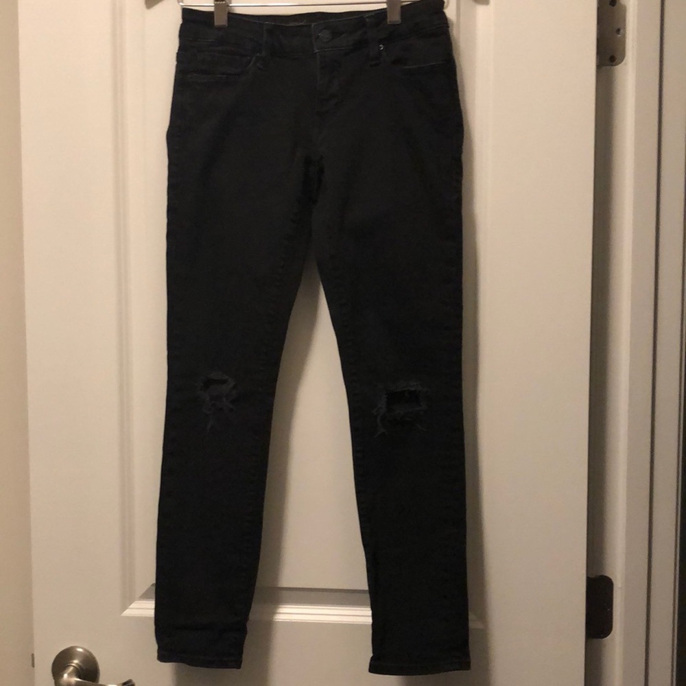 Mavi Serena Ankle Jeans (black)